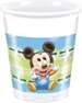 Kubeczki Mickey Baby, 200ml, 8 szt.