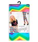 Spodnie LEGGINSY Kolorowe Neon Disco Lata 90 S/M