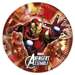 Talerzyki Avengers Multi Heroes 23cm, 8szt